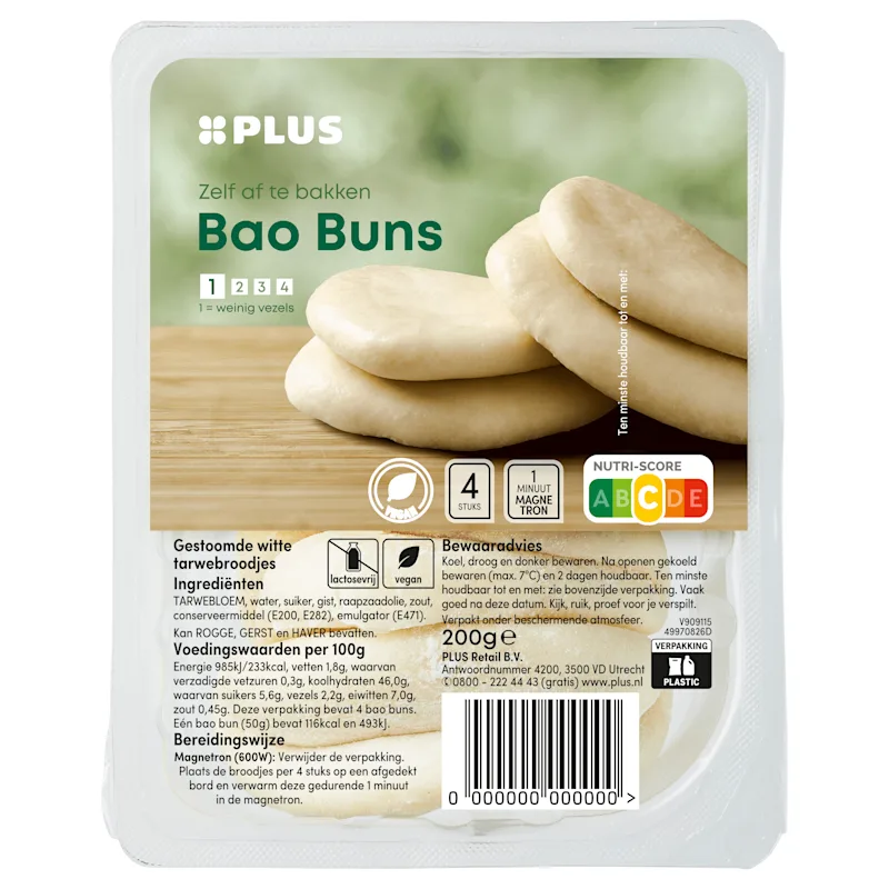 Dutch Bakery Bao buns