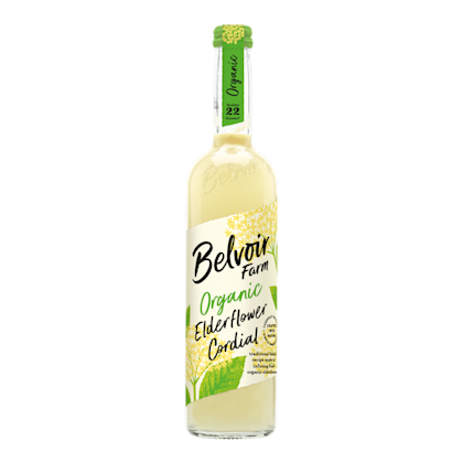 Elderflower cordial bio