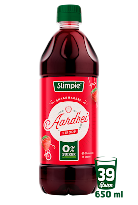 Limonadesiroop aardbei