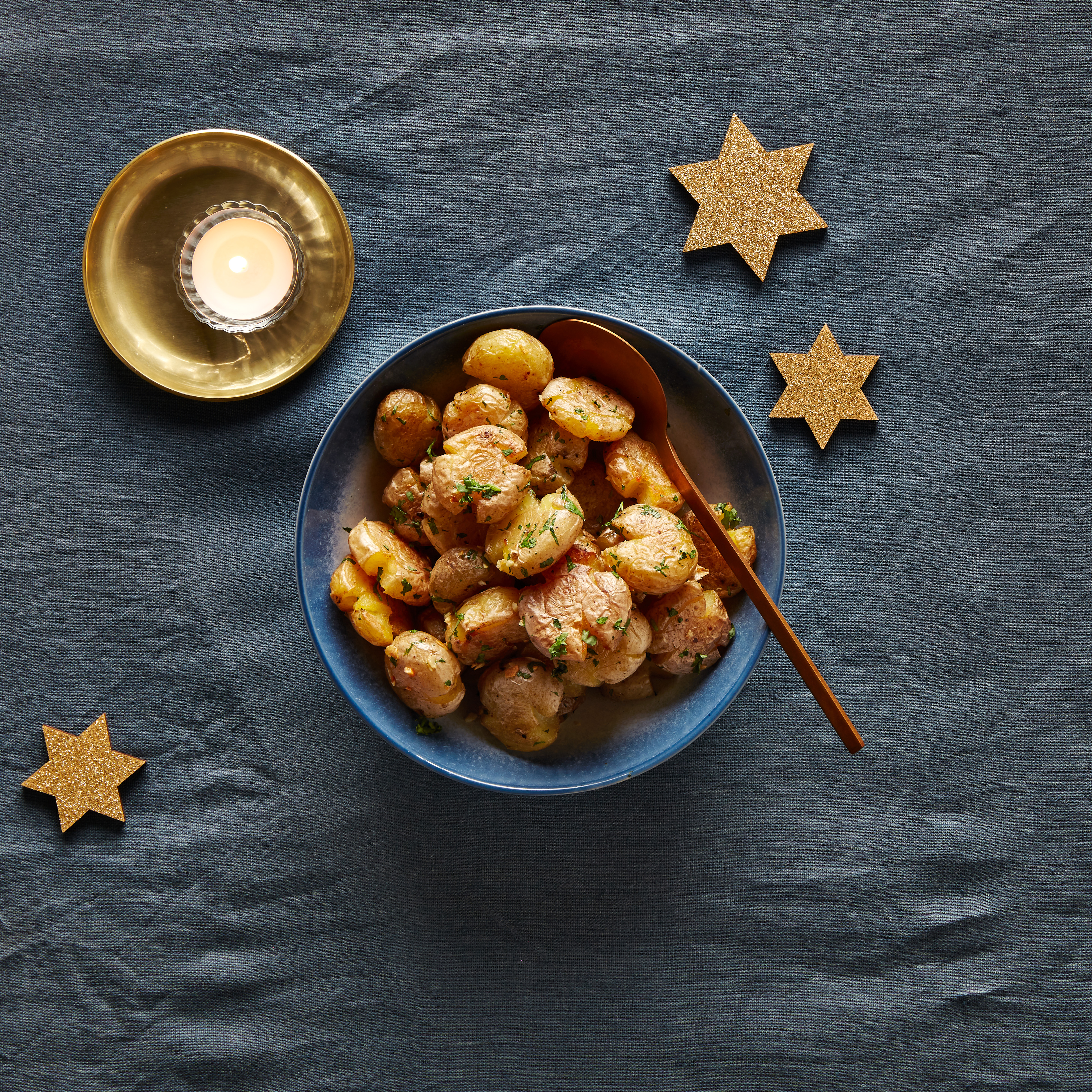 Krieltjes met peterselieboter