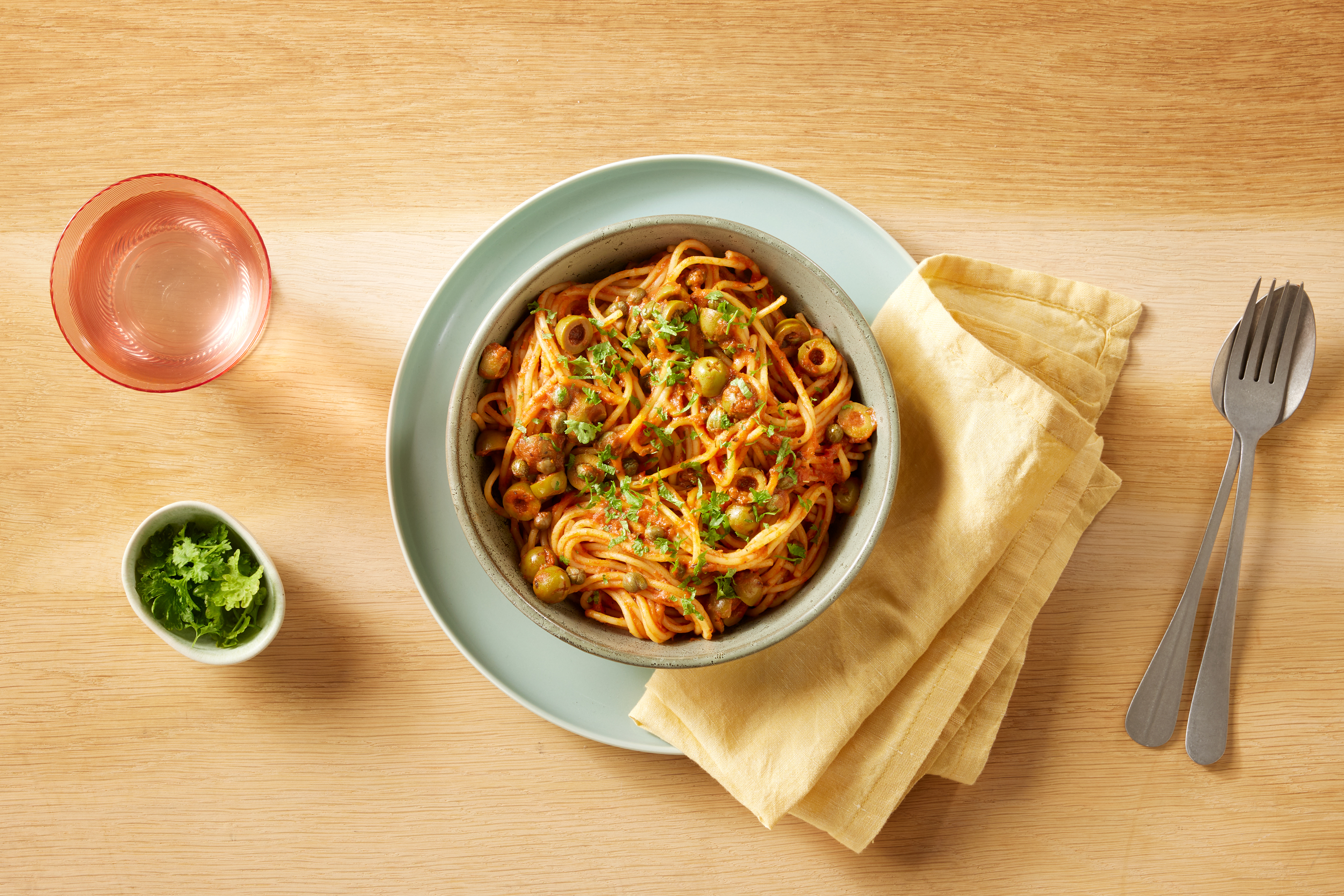 Spaghetti puttanesca