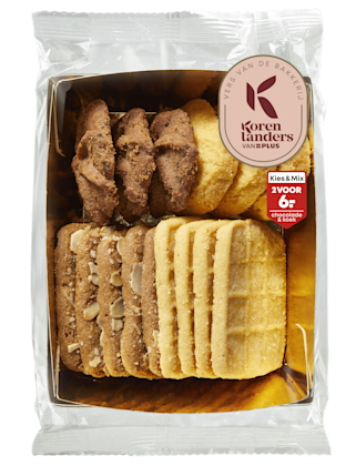 Gesorteerde roomboterkoekjes