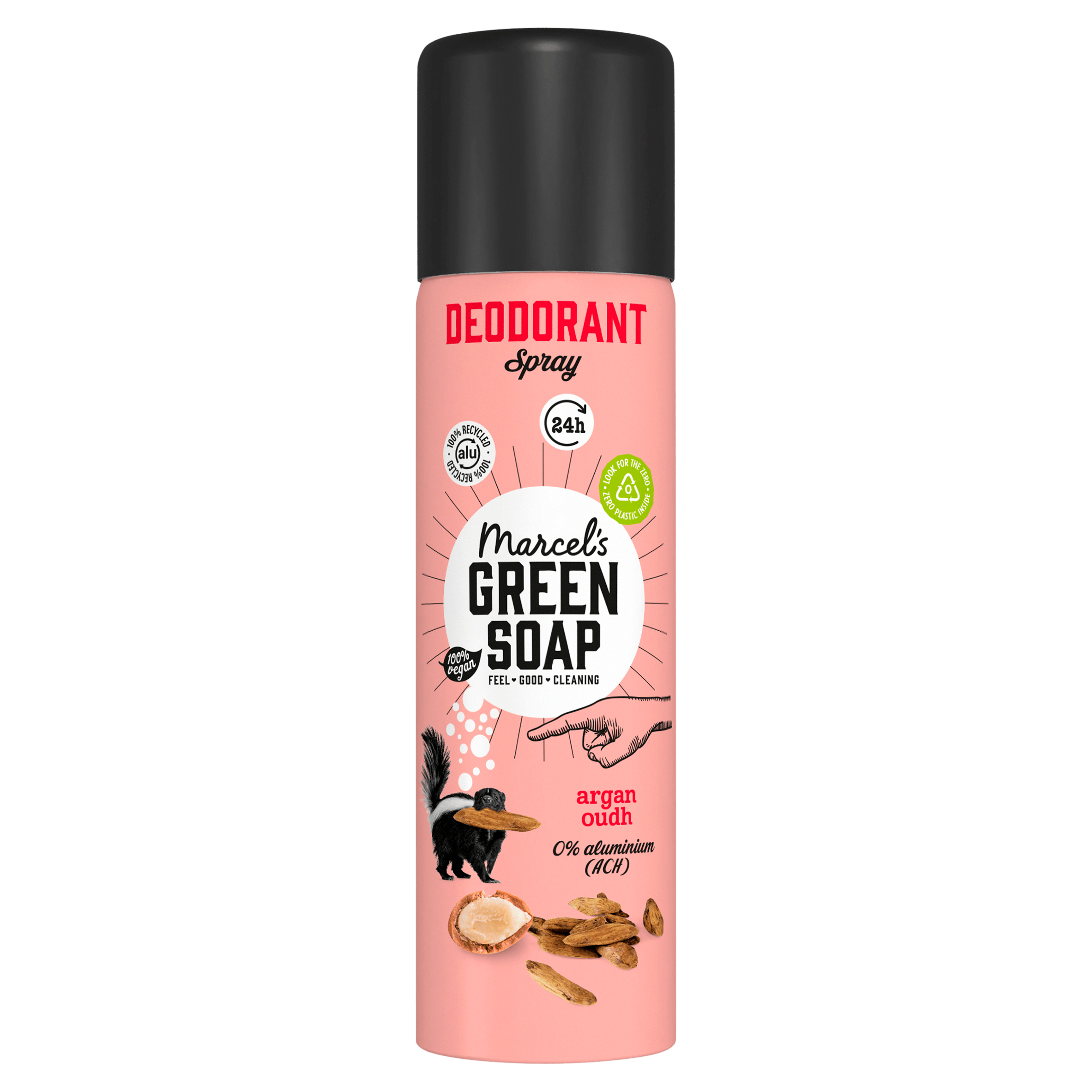 Marcel's Green Soap Dusch Bar Argan & Oudh – 2er Pack, 150g Pro Stück, Vegan, Plastikfrei & Biologisch Abbaubar