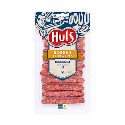 Snackworstjes licht gerookt