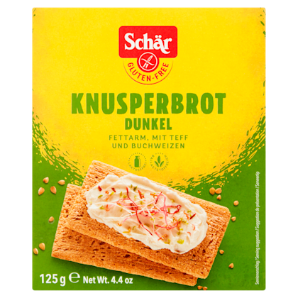 Knusperbrot dunkel glutenvrij