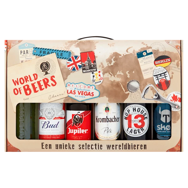 MULTI CADEAU World Of Beers Cadeau