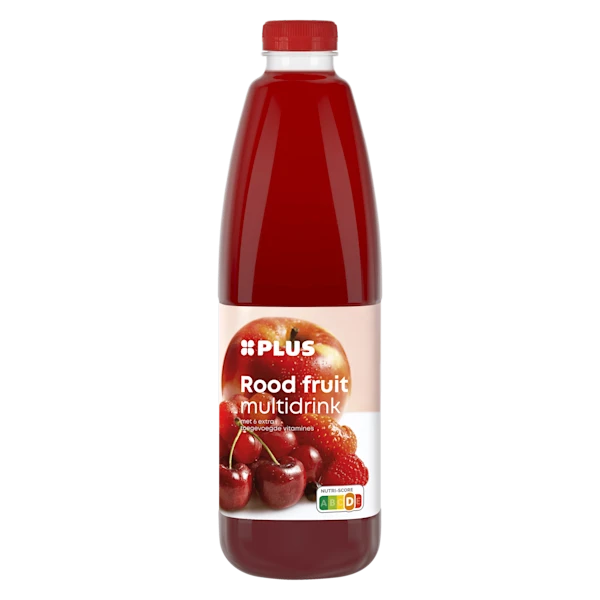 PLUS Multivitamine rood fruit
