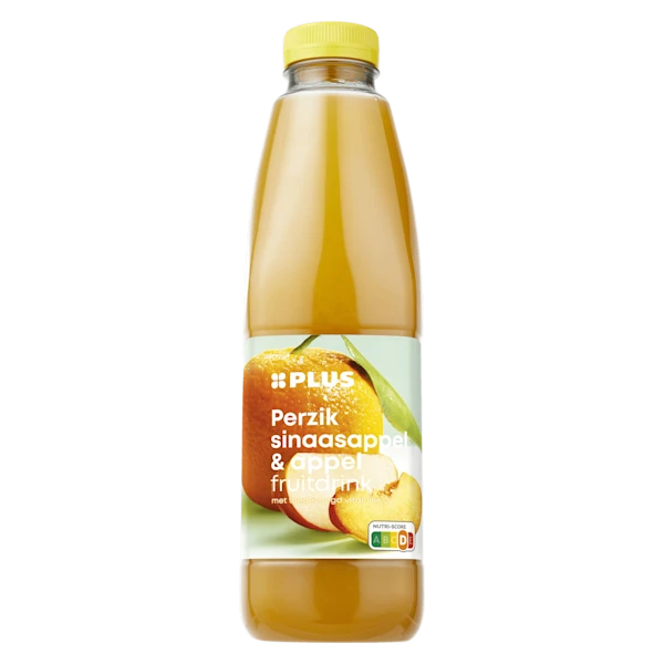 PLUS Fruitdrink Perzik sinaasappel & appel