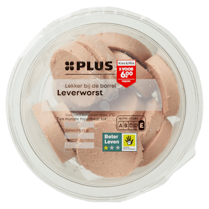 Antipasti slagersleverworst