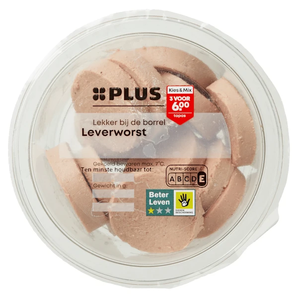 PLUS Slagersleverworst