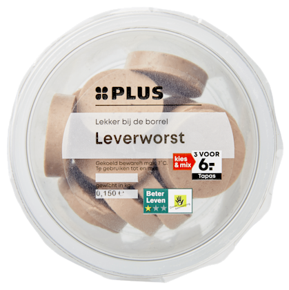 Antipasti slagersleverworst