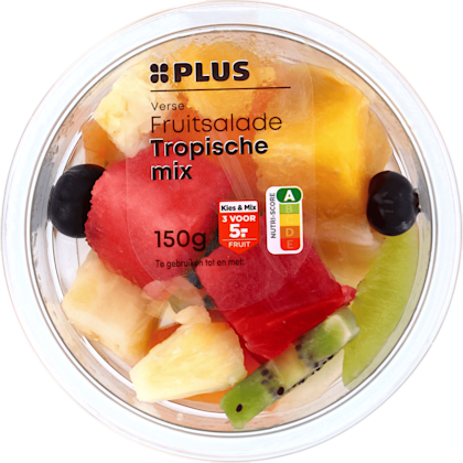 Verse fruitsalade Tropisch