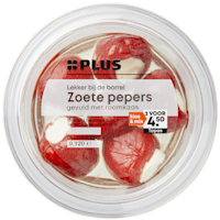 PLUS Sweet peppers roomkaas