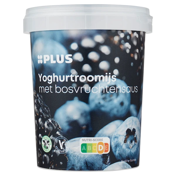 PLUS Yoghurtijs bosvruchten