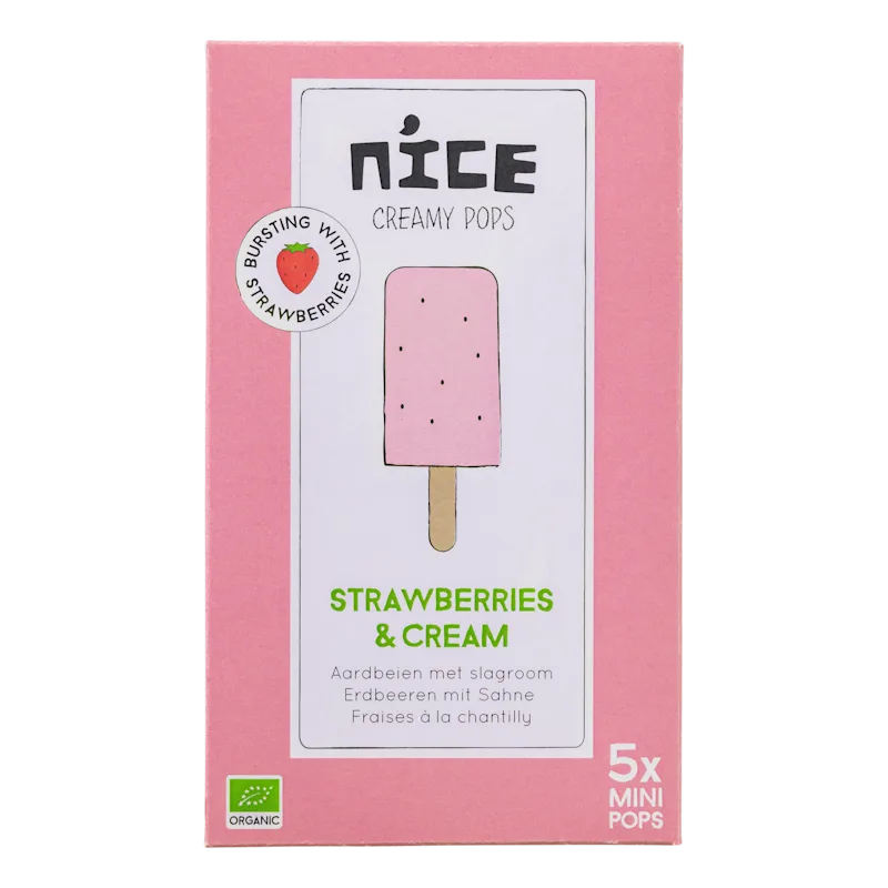 Nice Aardbeien met Slagroom