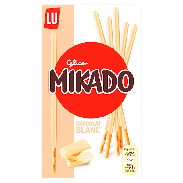 Lu Mikado Chocolade Koekjes Wit