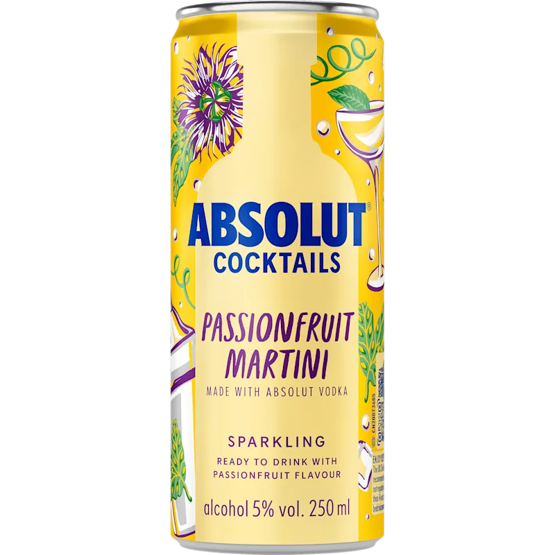 Absolut Absolut Passionfruit martini 5%