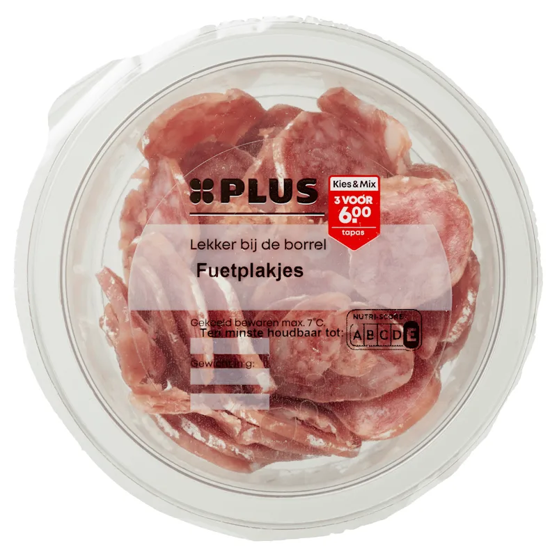 PLUS Fuetplakjes