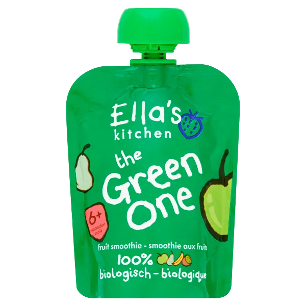 Ella's Kitchen Knijpfruit smoothie the green one 6m+