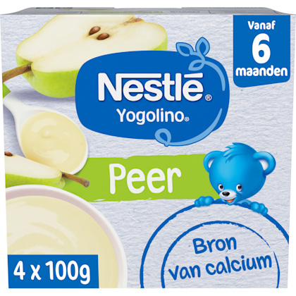 6+ Yogolino toetje peer