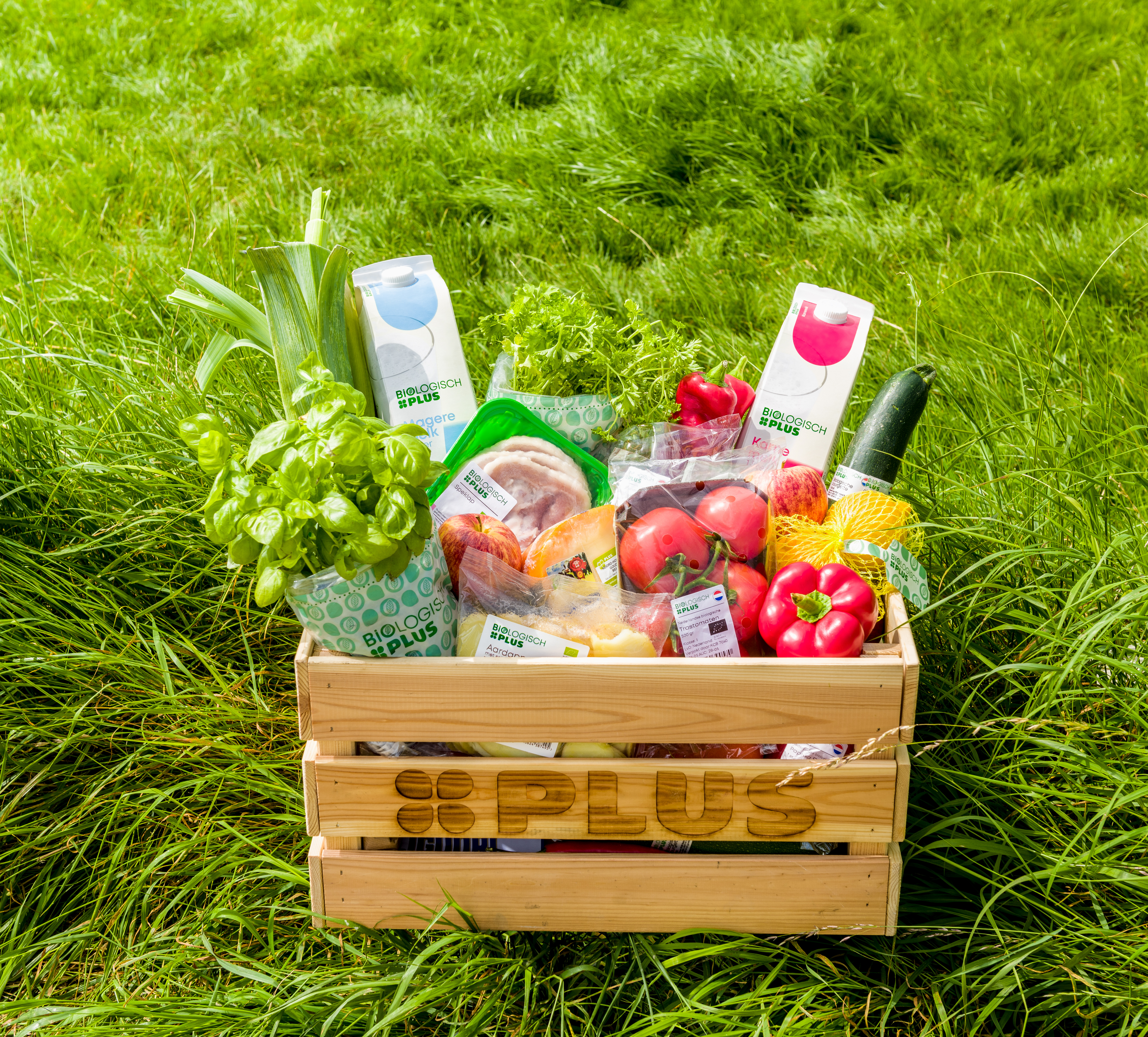 Biologische producten van PLUS.