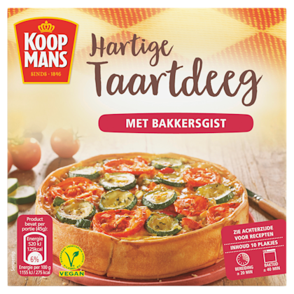 Hartige Taartdeeg