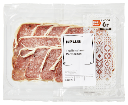 Truffelsalami met parmezaan