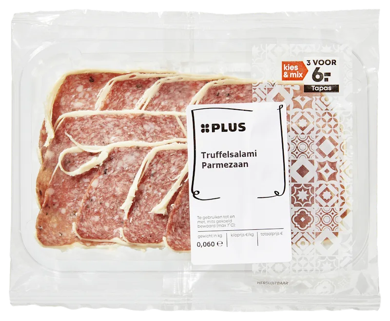 PLUS Truffelsalami met parmezaan