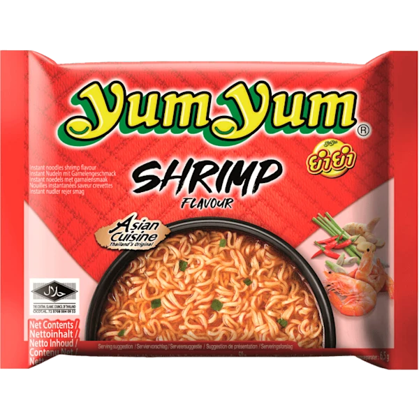 Yum Yum Instant noedels garnalensmaak 5 st