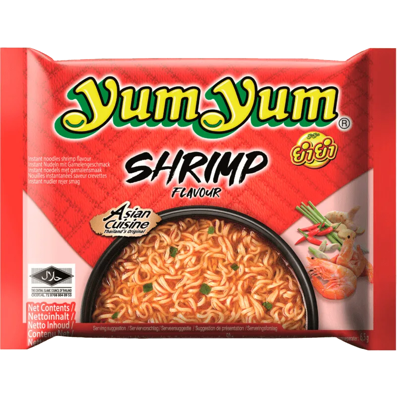 Yum Yum Instant noedels garnalensmaak 5 st
