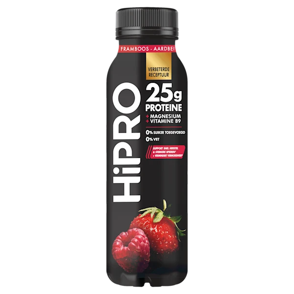 HIPRO Protein Drink Framboos Aardbei