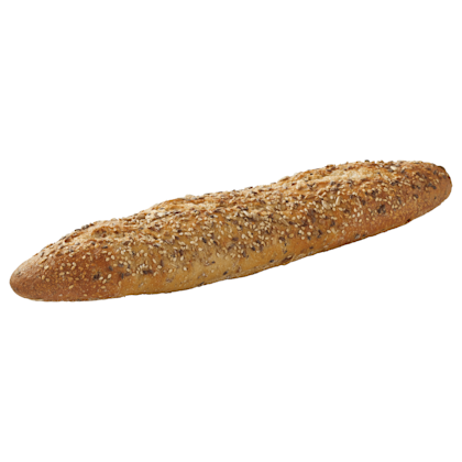 Met desem bereid stokbrood meerzaden - PLUS