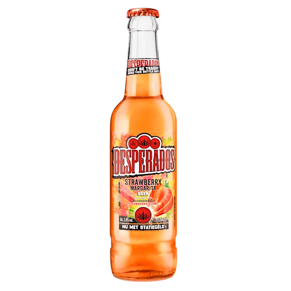 Desperados Strawberry Margherita bier fles