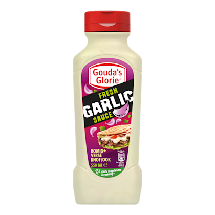 Gouda's Glorie Snacksaus Fresh Garlic
