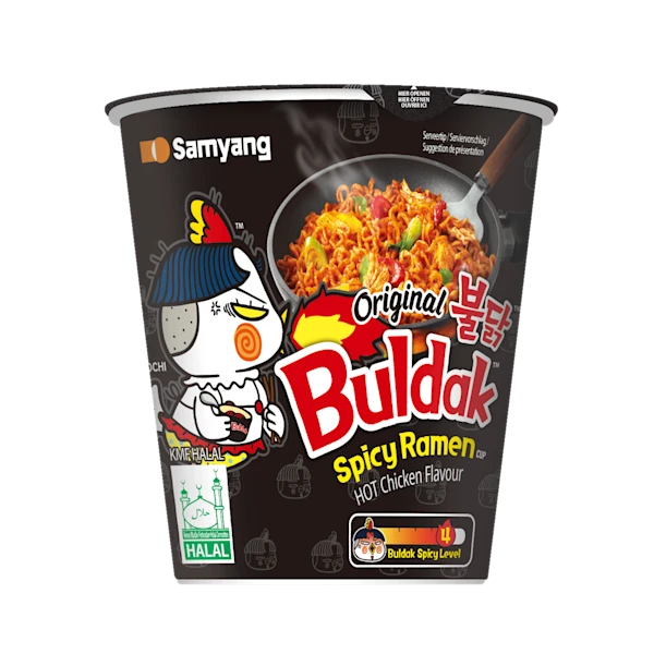 Samyang Buldak hete kip noedels