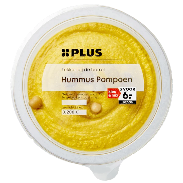 PLUS Hummus pompoen