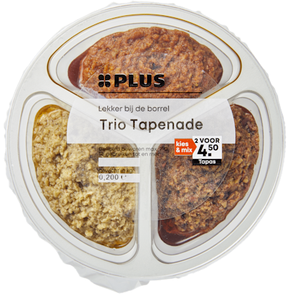 Trio tapenade