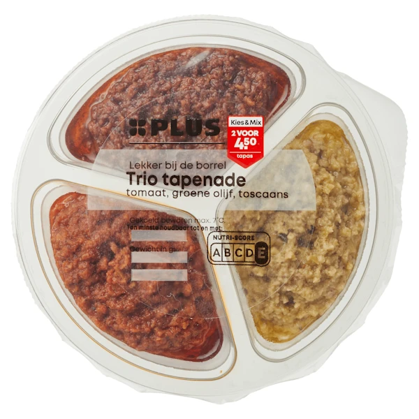 PLUS Trio tapenade