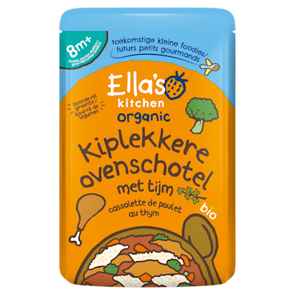 Ella's Kitchen Kiplekkere ovenschotel met tijm 8m+