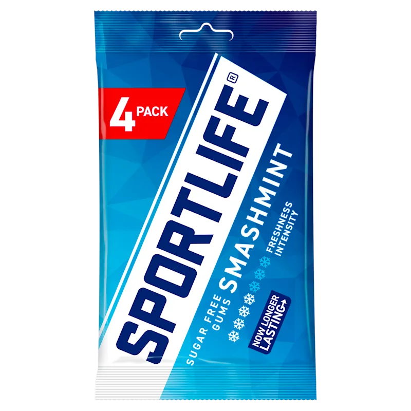 Sportlife Smashmint Kauwgom Suikervrij