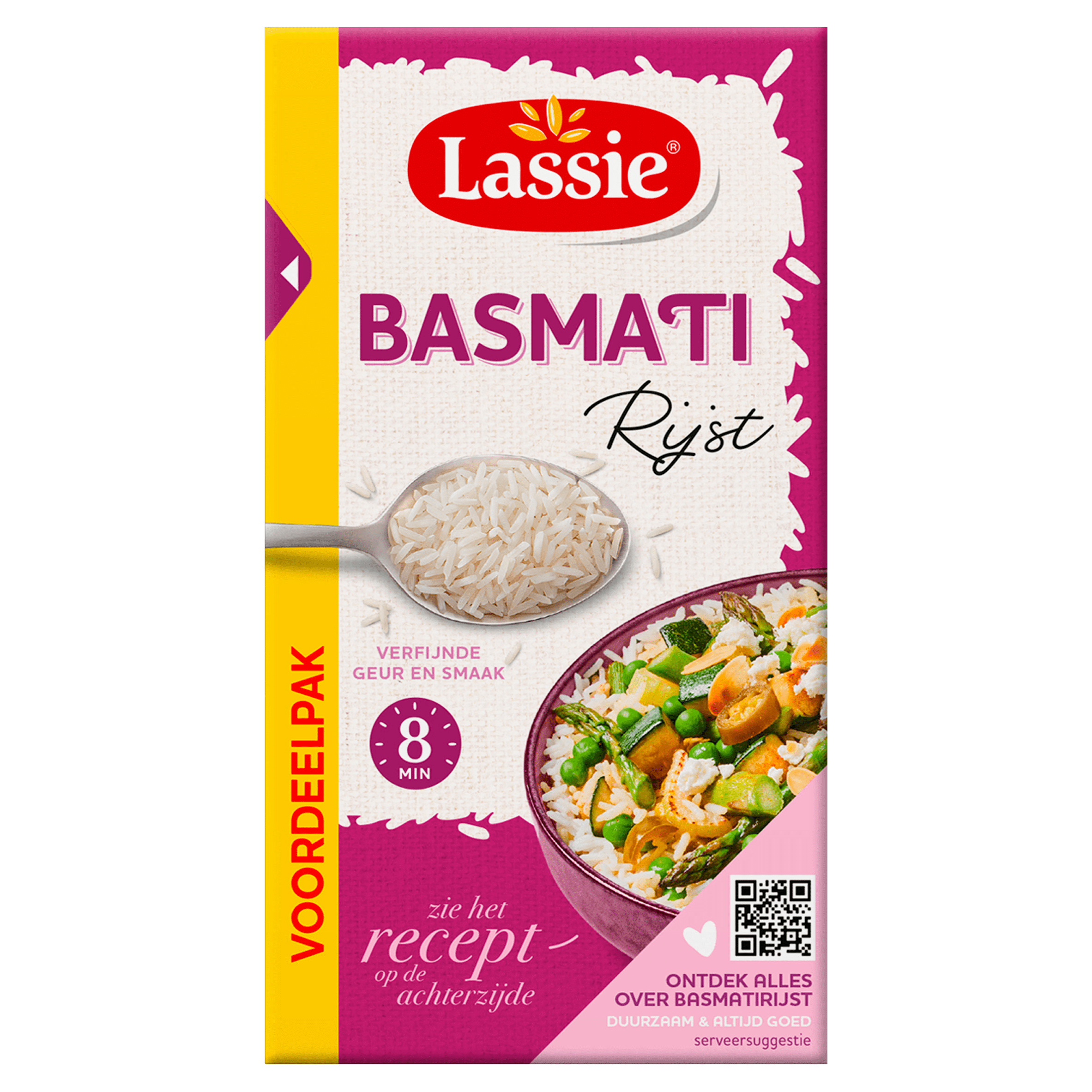 Lassie Basmati rijst duurzaam (SRP) Per Doos 750 g