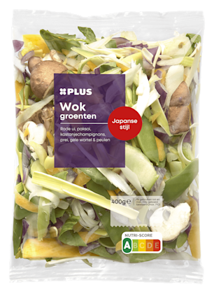 Wokgroenten Japanse stijl