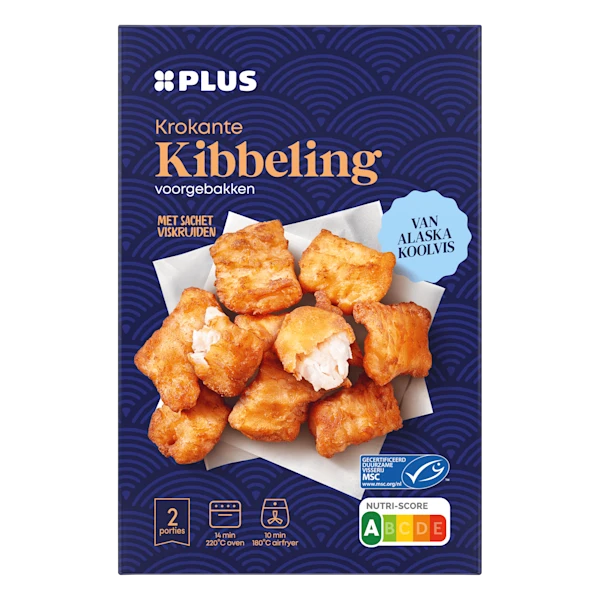 PLUS Voorgebakken kibbeling
