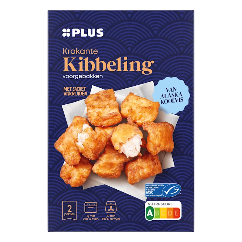 PLUS Voorgebakken kibbeling