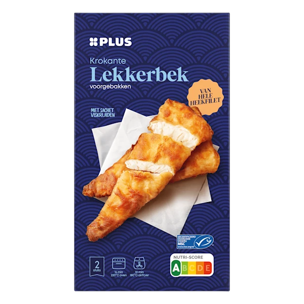 PLUS Voorgebakken lekkerbek