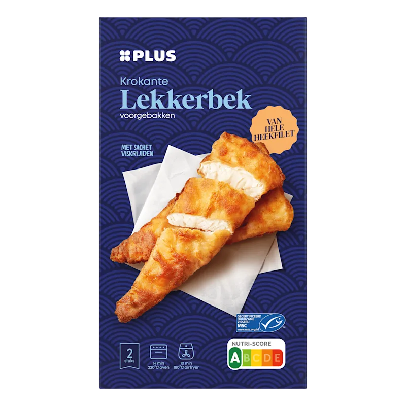 PLUS Voorgebakken lekkerbek