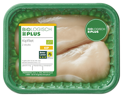 Biologisch PLUS Kipfilet 2 stuks