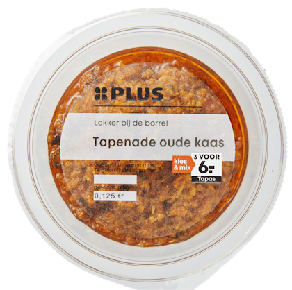 Oude kaas tapenade