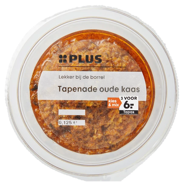 PLUS Oude kaas tapenade