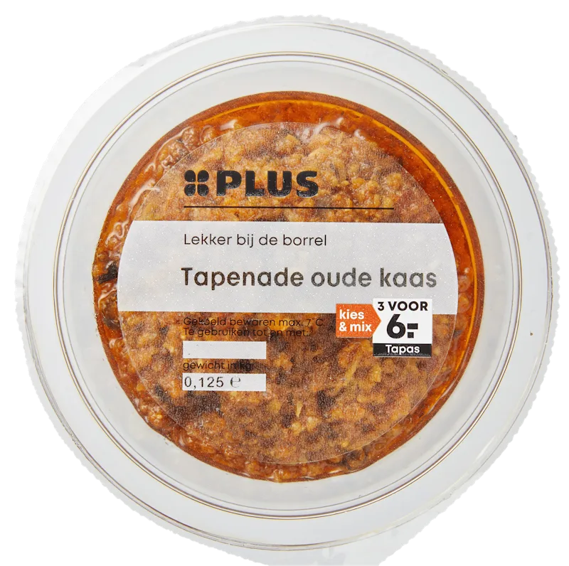 PLUS Oude kaas tapenade